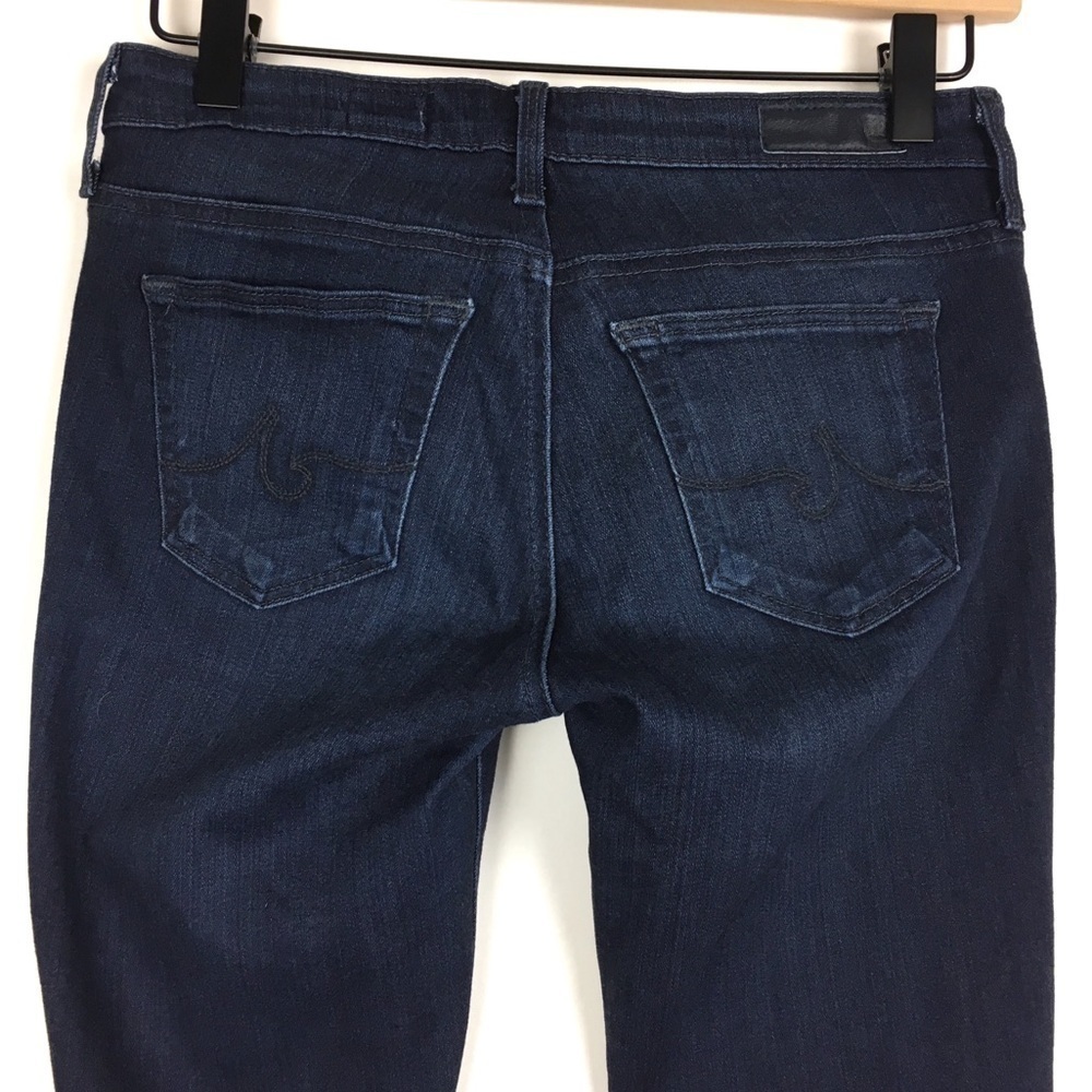 AG Adriano Goldschmied Jeans Legging Ankle Super Skinny Dark Stretch Denim 25R - Picture 4 of 11
